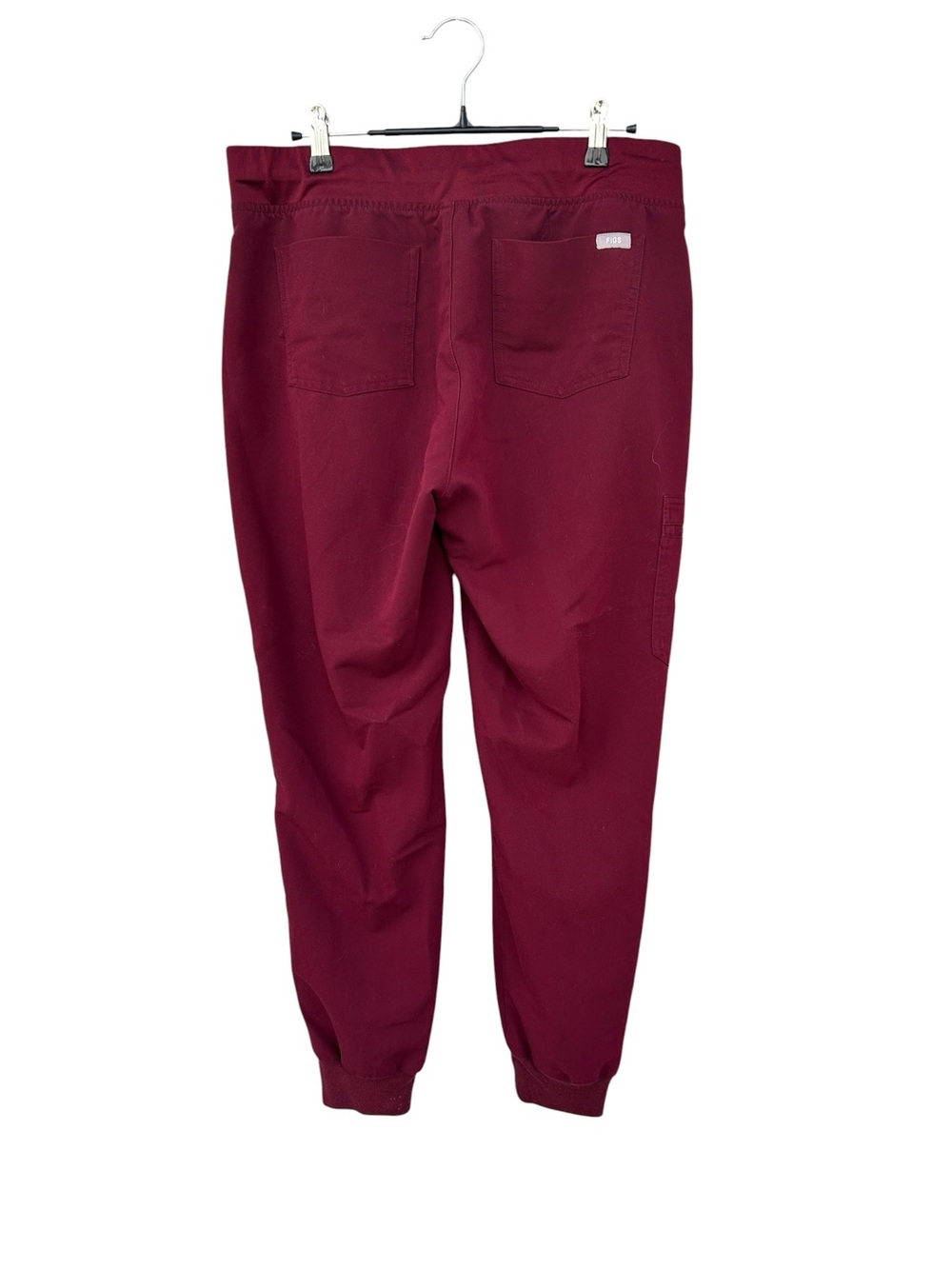 FIGS Woman’s Zamora Scrub Jogger Pant - PO #1777 Burgundy - Size Medium - Picture 5 of 11